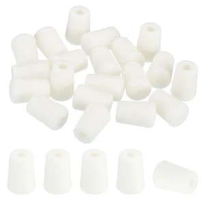 Kitchen Sink Rack Feet, 20 Pcs 4mm IDx10mm OD Rack Bottom Protector, White - Picture 1 of 7