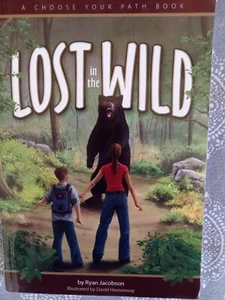 Book: Lost In The Wild A Choose Your Path Book Pre-owned Paperback - Imagen 1 de 2