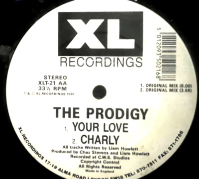 THE PRODIGY - CHARLY / YOUR LOVE - 12” VINYL RECORD DJ - 90S OLDSKOOL HARDCORE Foto 1 de 4