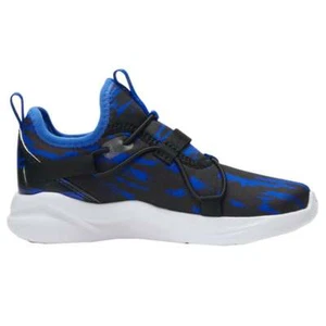 Puma Rift Color Utility Slip On Youth Boys Black, Blue Sneakers Casual Shoes 377
