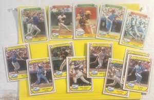 1983-84 Topps Drake's Big Hitters (10) Rice Murray Reggie Jackson Gary Carter
