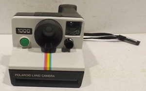 Vintage Polaroid Land Camera 1000 mit Leder Etui/Tasche - Bild 1 von 9