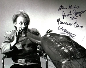 Doctor Who Autograph: group signed by four (The Macra Terror) Signed Photo - Picture 1 of 1