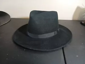 Vintage 100% Wool Made In USA Banana Republic Safari Hat Medium Free Shipping H - Picture 1 of 24