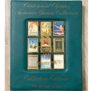 1996 Centennial Olympic Games Collection 24 MicroMini Card Decks Collector’s - Picture 1 of 13