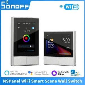 SONOFF NSPanel Smart Home Control Panel - Wall Switch Digital Thermostat for Ale - Picture 1 of 12