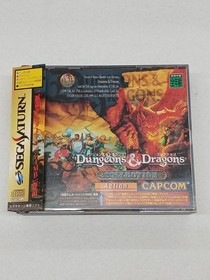 Capcom Dungeons & Dragons Collection for Sega Saturn Used with Minor Scratches