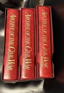 Archive of the Civil War Map Edition Battles Politics 3 Volumes - Bild 1 von 23