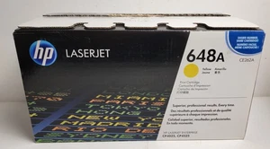 OEM HP 648A Gelb Original LaserJet Tonerkartusche CE262A für CP4025 CP4525 - Bild 1 von 2