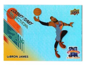 Upper Deck Space Jam A New Legacy 2021 - #IA-15 LeBron James - En acción - Imagen 1 de 2