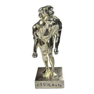 JOSE LUIS CUEVAS SCULPTURE SILVER RESIN SOUVENIR COLLECTIBLE 9” , "La Giganta" - Picture 1 of 24