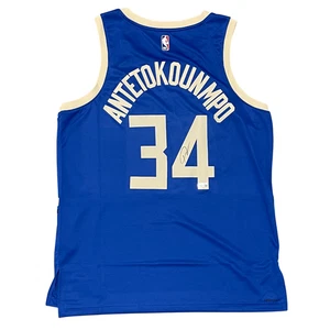 Giannis Antetokounmpo signiertes Bucks Nike City Edition Trikot Beckett mit BAS COA - Bild 1 von 3