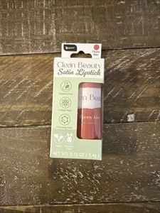 b Pure Clean Beauty Satin Lipstick "Peony Kiss"-Brand New-SHIPS N 24 HOURS - Picture 1 of 5