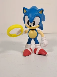 Jakk's Pacific Sonic The Hedgehog 2,5" Sonic Figur mit Ring - Bild 1 von 2