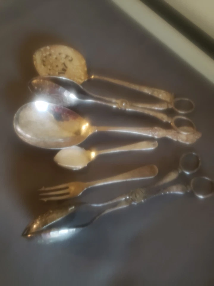 Vintage Silver-Plated variety Bag Of Silver Ware. - Image 1 of 4