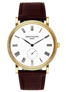 Patek Philippe Calatrava 36mm 5119J-001 18K Yellow Gold Men's Watch - Picture 1 of 1