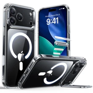 ESR Classic Hybrid Kickstand MagSafe Apple iPhone 17 Pro Max Klar - Bild 1 von 7