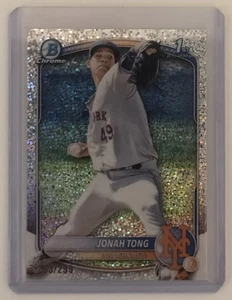 Bowman Chrome Jonah Tong 2025 1st Speckle Refractor #253/299 BCP-105 🔥🔥 - Imagen 1 de 2