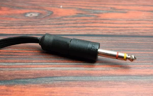 Adaptador de auriculares Sennheiser PX1 | Conector de cubo DIN 5 pines a 6,3 mm | ¡Muy bueno! - Imagen 1 de 5