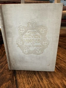 Antique 1898 “THE SEVEN VOICES" by J. Hooker Hamersley “SIGNED COPY" ILLUSTRATED - Imagen 1 de 23
