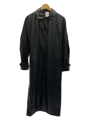 Zara  Leather Trench Coat/S/Polyester/Blk/Plain/4341/867/800 1412 - Image 1 of 4