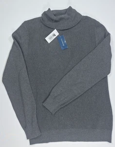 Club Room Men's Medium Grey Knit Turtleneck Sweater - Bild 1 von 7