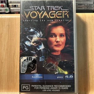 Star Trek Voyager VHS Charting the New Frontier Vol 4.8 Hunters Prey 1998 (S4.6) - Bild 1 von 2