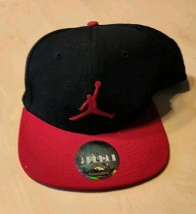 Nike Air Jordan Jumpman Bred Snapback One Sitze Fits All Black Red - Bild 1 von 6