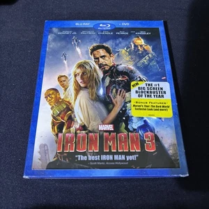 Iron Man 3 (Blu-ray/DVD, 2013, 2-Disc Set) - Imagen 1 de 4