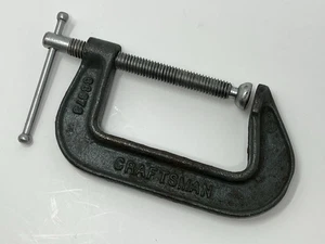 Craftsman #66673 3" Schraubzwinge Temperguss Vintage Made in USA - Bild 1 von 2