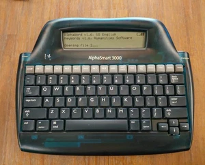 AlphaSmart 3000 Portable Digital Word Processor/Typewriter w/Cord - Works Great - Picture 1 of 6