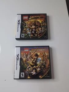 Indiana Jones Original Adventures & 2 Adventure Continues Nintendo DS & NTSC - Imagen 1 de 6