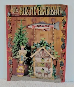 Vtg Provo Craft Paint and Woodwork Booklet - 'Rustic Retreat' - June 2000 - Picture 1 of 2