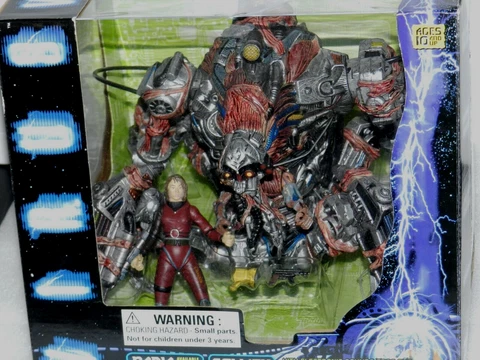 VIRUS GOLIATH & NADIA COLLECTOR SERIES FILM FIGURE SET LARGE NEW SEALED EXC Cover