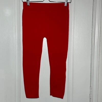 Legging Capri rojo talla única para mujer SIN MARCA PARA TODOS LEER MÁS ABAJO Foto 1 de 4