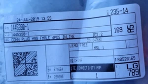 TE CONNECTIVITY 1445390-1 Anschlussstecker HSG Buchse 4-pos inline (IN7S2) - Bild 1 von 4
