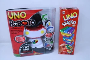 2010 UNO Roboto & 2002 UNO Stacko Mattel - getestet & funktionsfähig 100% komplett - Bild 1 von 5
