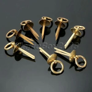 4pc Antique Jewellery Box Cabinet Drawer Hardware Cupboard Pull Ring Handle Knob - Picture 1 of 13