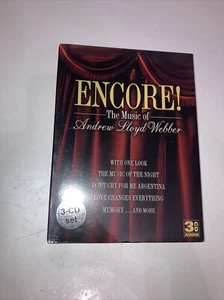 Mint Sealed CD Audio Encore! The Music of Andrew Lloyd Webber 3 CD Set Canada - Picture 1 of 24
