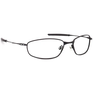 Oakley Men's Sunglasses Frame Only Whisker 1st Gen Matte Black Wrap Metal 60 mm - Bild 1 von 6