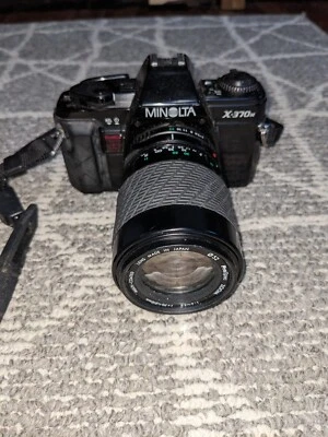 Minolta X-700 35mm SLR Film Camera with macro lense - untested - Image 1 of 4