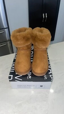 ¡Nuevo! ✨ Botines planos de gamuza de invierno para mujer “Wild Diva” - Varias tallas Foto 1 de 4