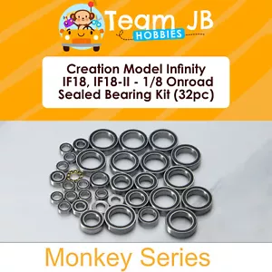Creation Model Infinity IF18, IF18-II - 1/8 Onroad - 32 Pcs Sealed Bearings Kit - Picture 1 of 2