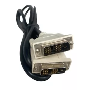 HP OEM DVI-D Male to DVI-D Male Single Link 18+1 Pin 6 ft Video Cable - Picture 1 of 2