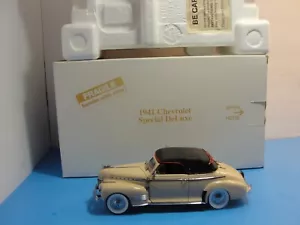 1:24 Danbury Mint Cameo Cream 1941 Chevrolet Special Deluxe Original Box. - Picture 1 of 7