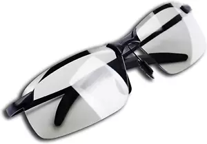 Photochromic Polarized Z87 Sunglasses for Day & Night Safety - Unisex - Picture 1 of 12