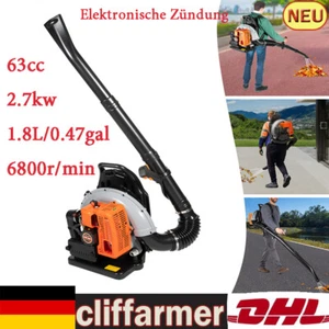 Gebläse 2.7kw Luftgekühlt Einzylinder-Benzinmotor Zweitakt 63cc 1.8L 6800r/min - Bild 1 von 22