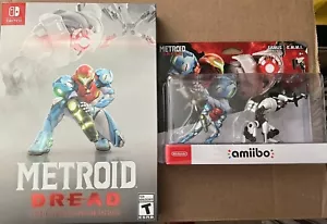 Metroid Dread Special Edition And 2 pack Amiibo Set For Nintendo Switch In Hand - Picture 1 of 3