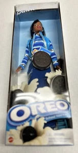 NEU IM KARTON OREO MATTEL BARBIE: SELTENE AFROAMERIKANISCHE VERSION AUS PRODUKTION GEZOGEN - Bild 1 von 3