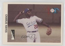 1989-90 BYN Puerto Rico Winter League Charlie Hayes #157 Rookie RC